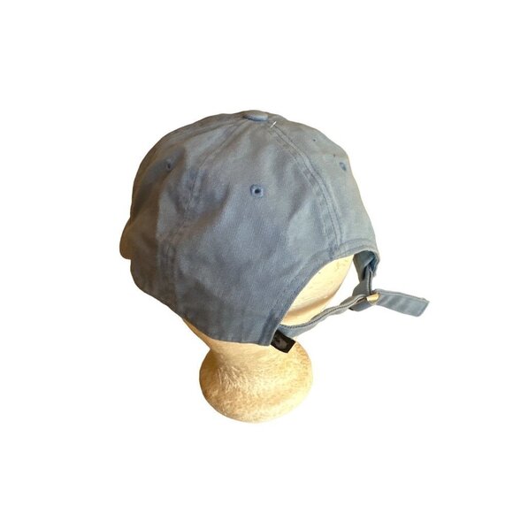 Lacrosse Embroidered Image Blue Hat Cap Adjustable - Picture 3 of 7